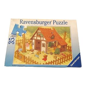 Vintage Ravensburger Puzzle Family of Bears